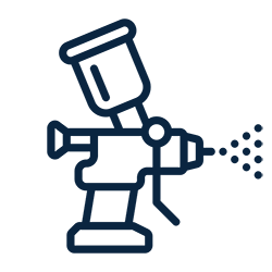 dirt away spray gun icon
